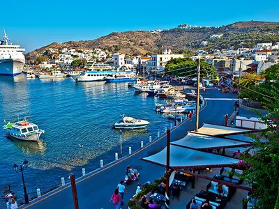 Port Skala, marina in Skala, Greece — photo 3