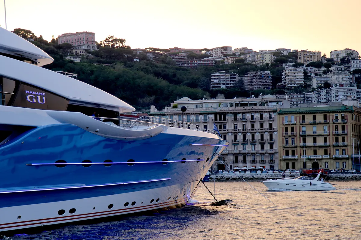 Porto di Mergellina, marina in Naples, Italy — photo 6