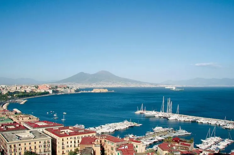 Porto di Mergellina, marina in Naples, Italy — photo 8