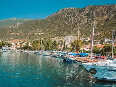 Kaş port, marina in Kaş, Turkey — photo 2