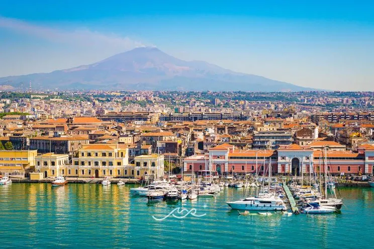 Porto di Catania, marina in Catania, Italy