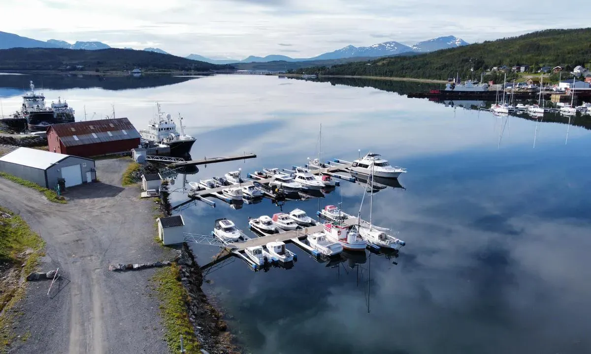 Tromsø Eidkjosen Marina in Tromsø, Norway