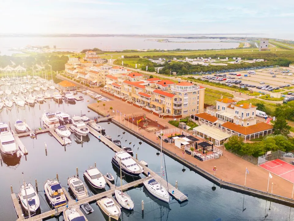 Port Zelande, marina in Ouddorp, Netherlands