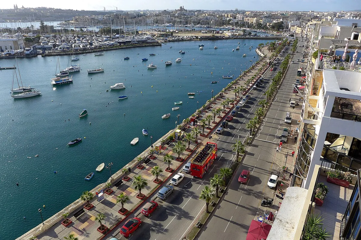 Gzira Marina in Ta' Xbiex, Malta