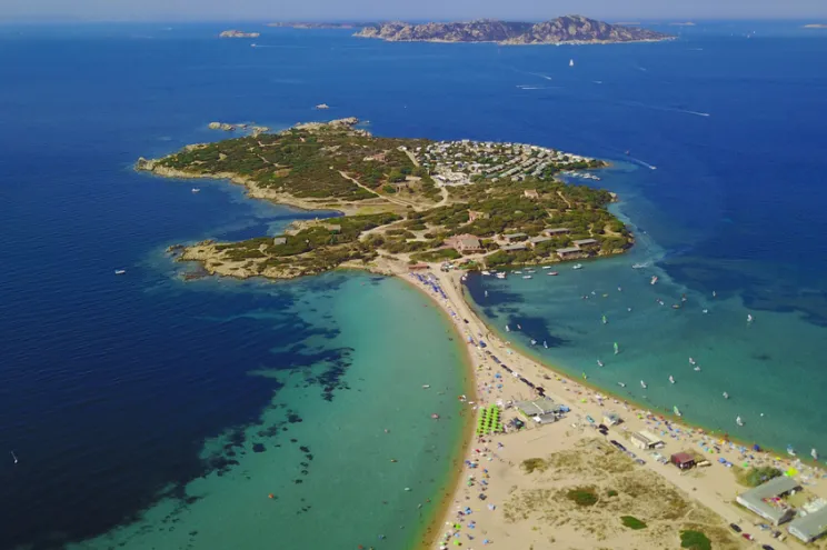 Porto di Porto Pollo, marina in Lu Palau/Palau, Italy
