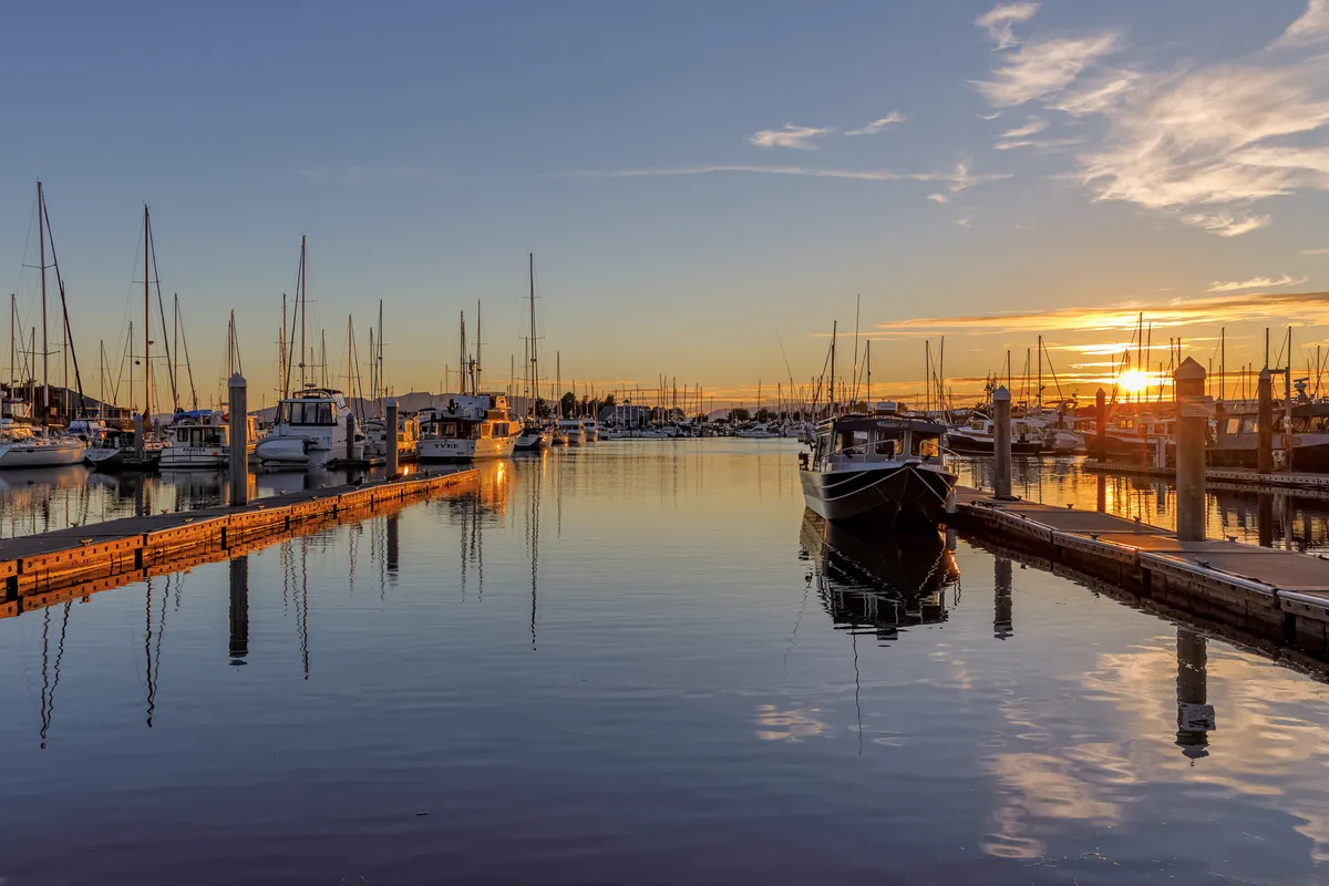 Squalicum Harbor, marina in Bellingham, United States