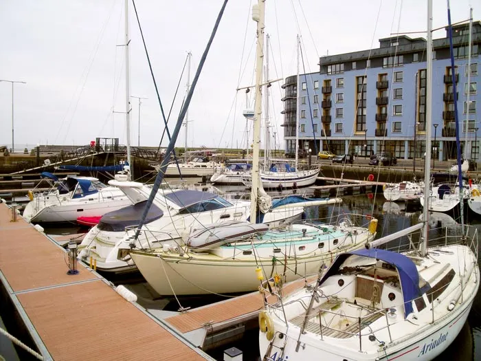 Connaught Harbour, marina in County Galway, Ireland — photo 2