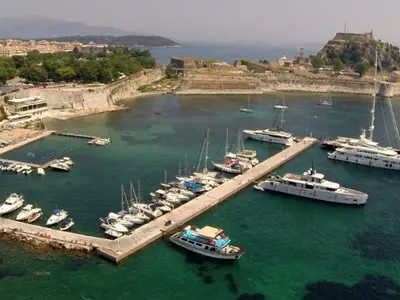 Old Town Marina (NAOK) in Corfu, Greece — photo 2