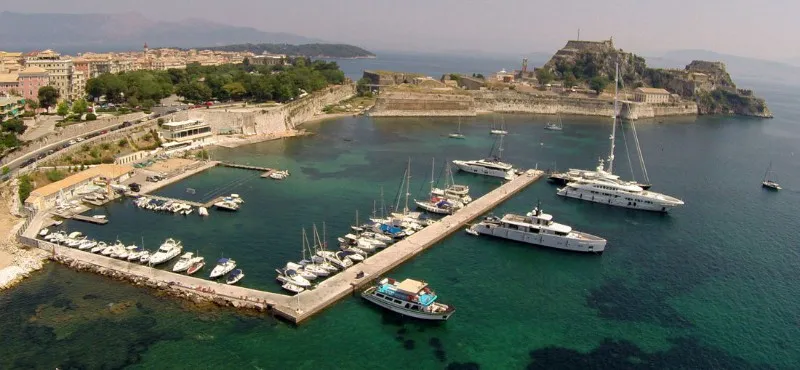 Old Town Marina (NAOK) in Corfu, Greece — photo 2