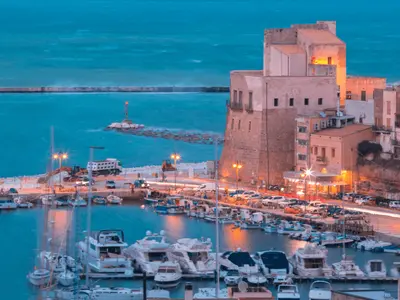 Porto di Castellammare del Golfo, marina in Castellammare del Golfo, Italy — photo 3