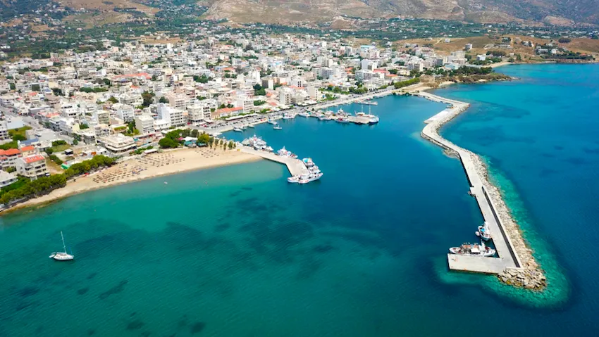 Karistos Marina in Karystos, Greece