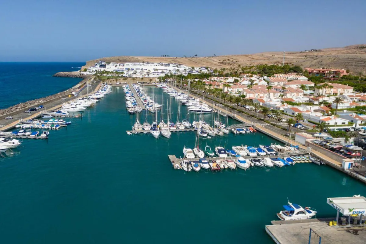 Pasito Blanco Marina in San Bartolomé de Tirajana, Spain