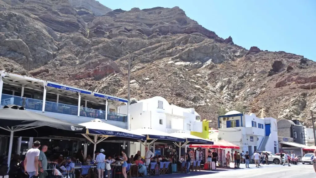 Santorini Port, marina in Thira Municipal Unit, Greece