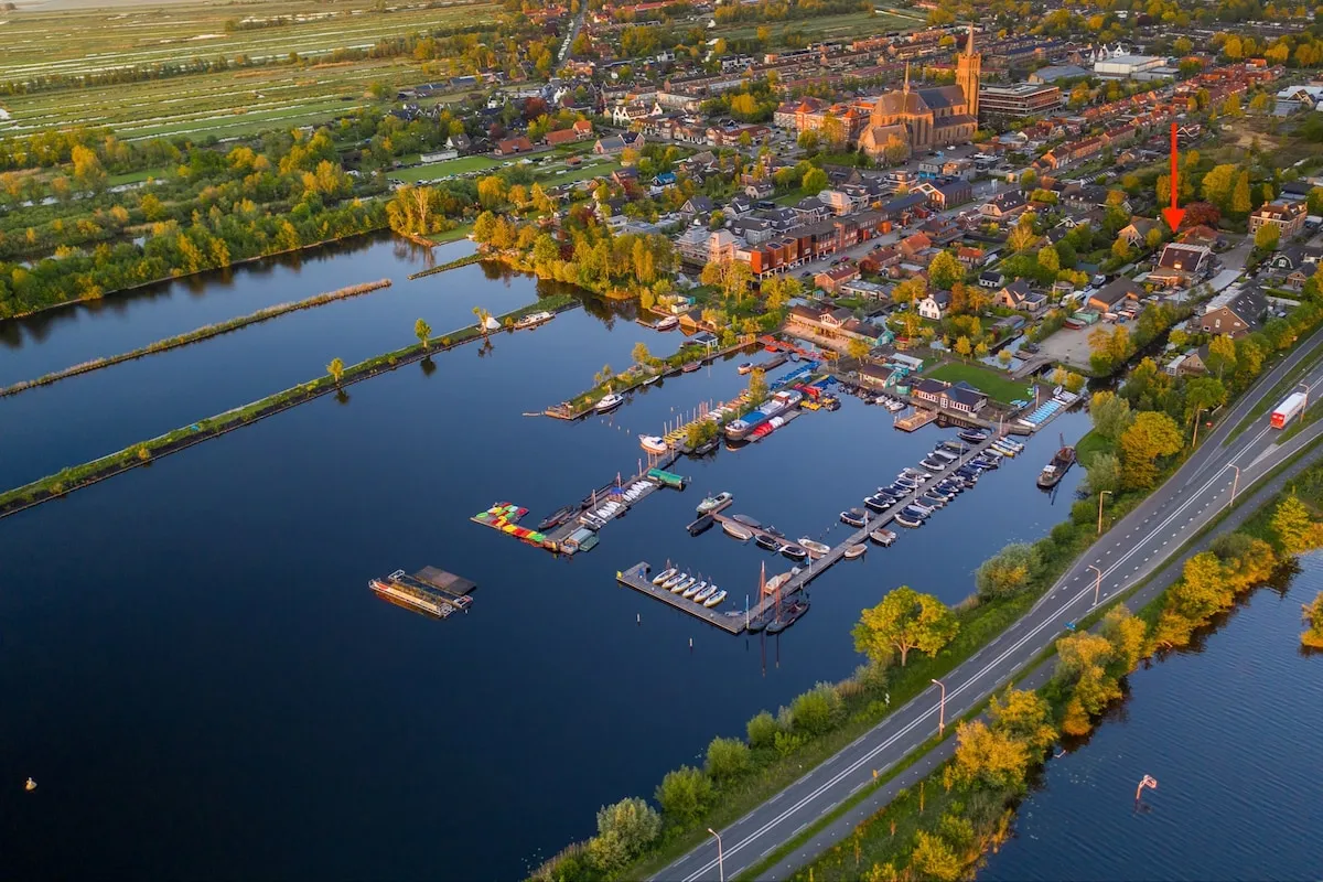 Vinkeveen Marina in Vinkeveen, Netherlands