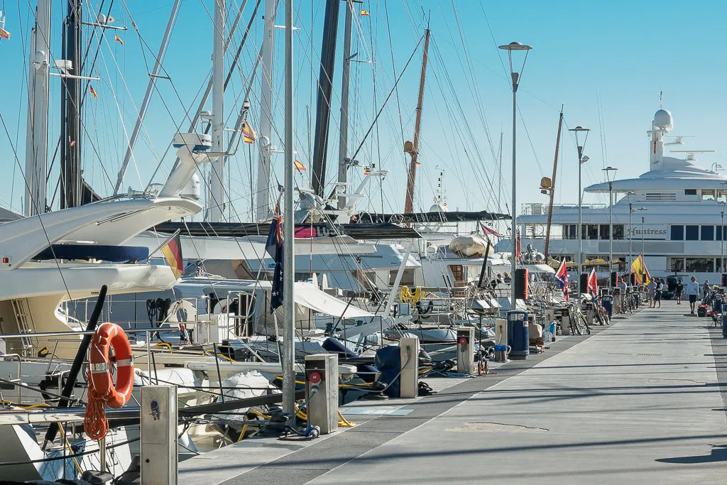 Pantalan del Mediterraneo Marina in Palma de Mallorca, Spain — photo 2
