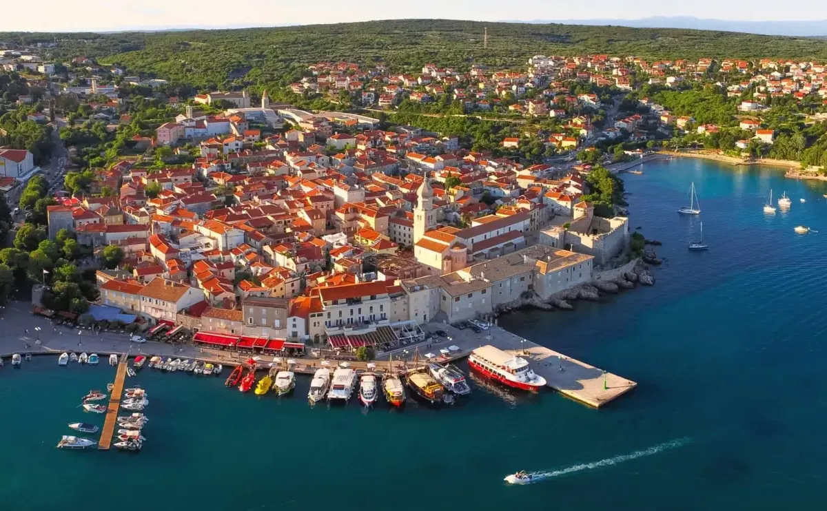 Port Krk, marina in Krk, Croatia — photo 3