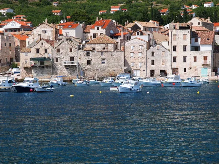 Komiža Marina in Grad Komiža, Croatia — photo 6
