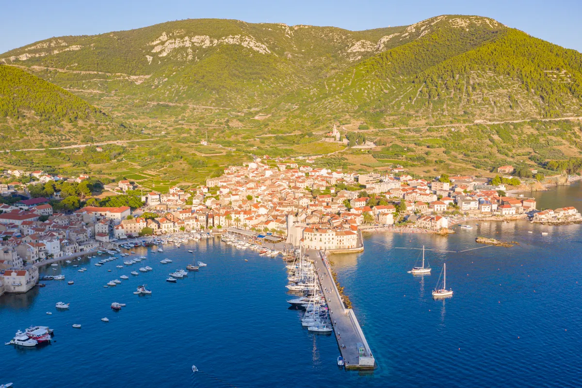 Komiža Marina in Grad Komiža, Croatia — photo 2