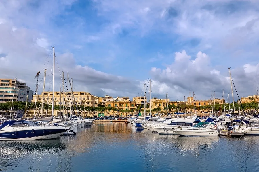 Tigne Seafront Marina in Sliema, Malta — photo 2