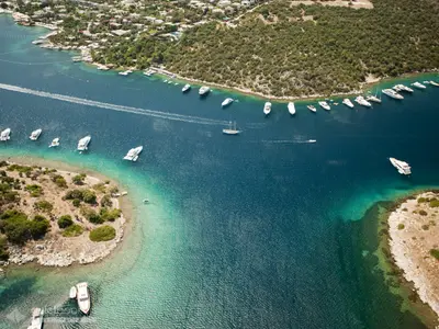 Türkbükü Port, marina in Bodrum, Turkey — photo 2