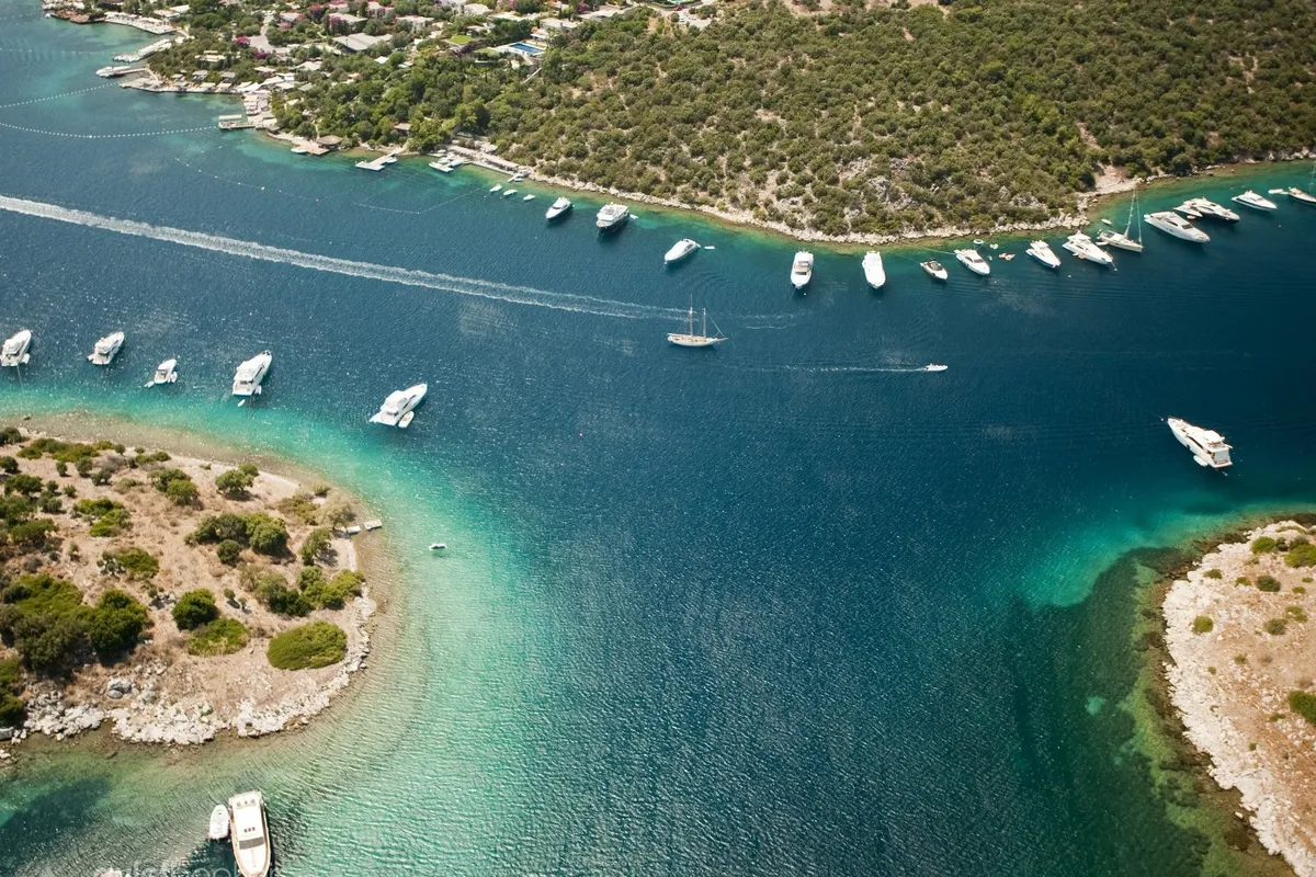 Türkbükü Port, marina in Bodrum, Turkey — photo 2