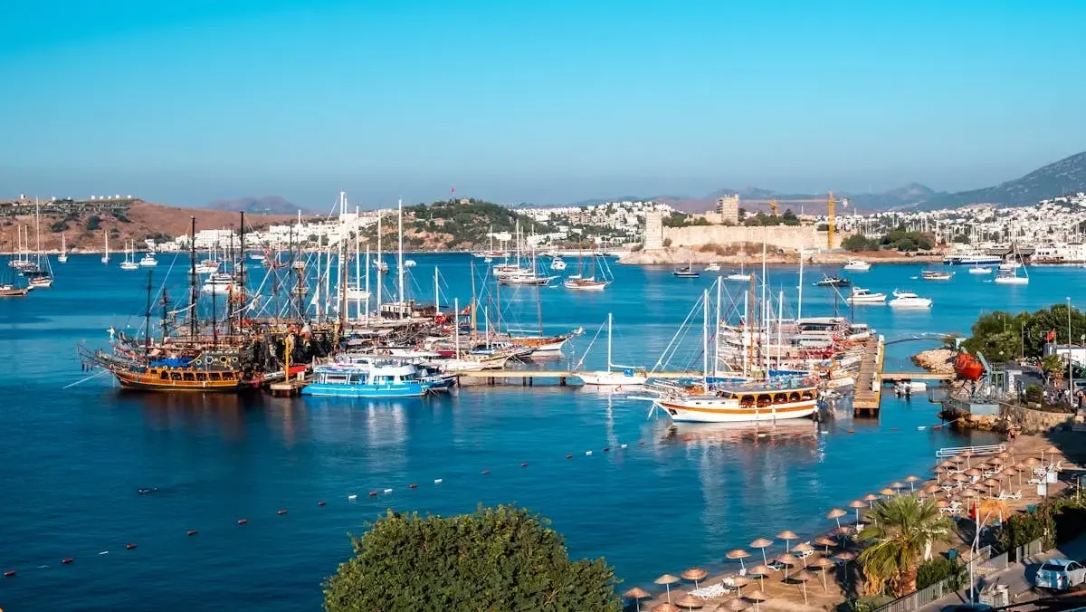 Türkbükü Port, marina in Bodrum, Turkey — photo 3