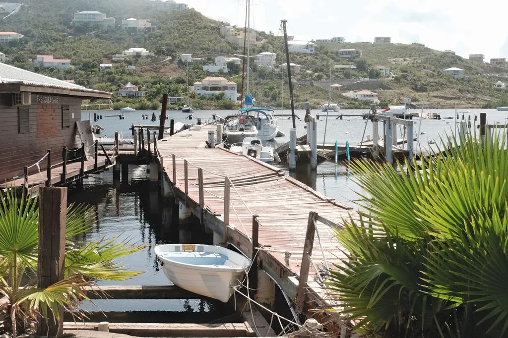 Captain Oliver's Marina in Oyster Pond, Sint Maarten