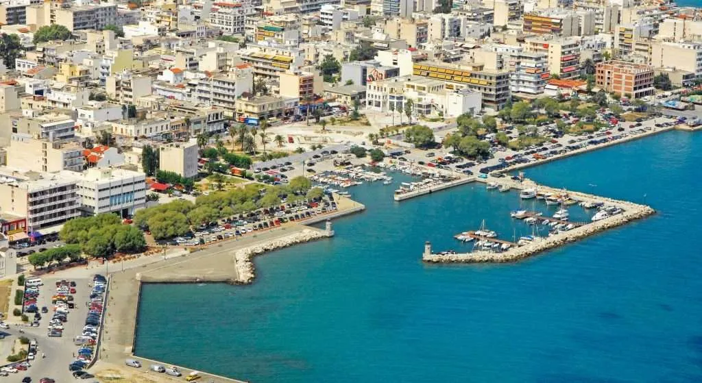 Korfos port, marina in Municipal Unit of Solygeia, Greece