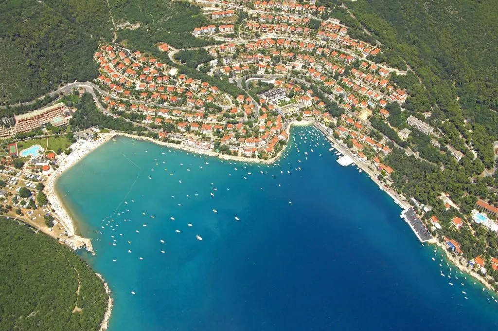 Rabac Marina in Grad Labin, Croatia