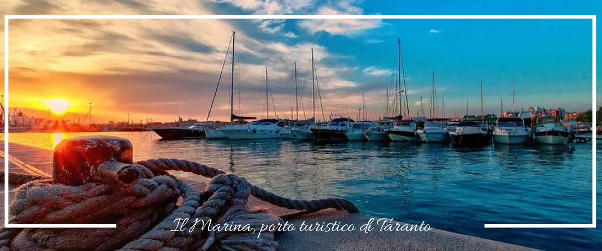 Molo Sant'Eligio, marina in Taranto, Italy — photo 3