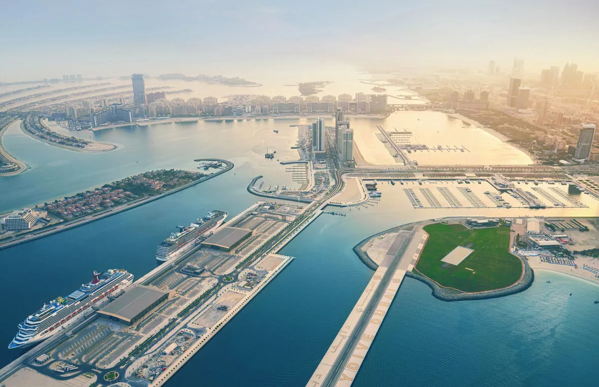 Dubai Harbour, marina in United Arab Emirates — photo 6