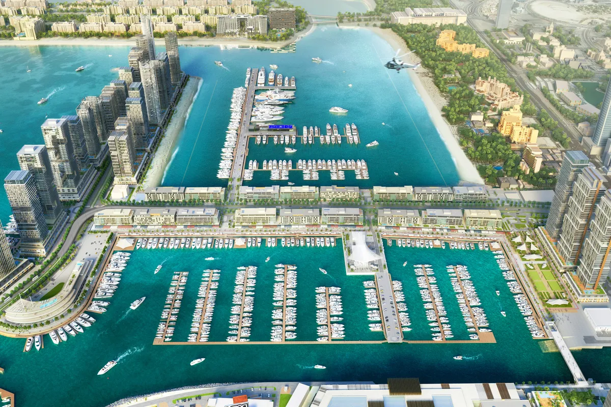 Dubai Harbour, marina in United Arab Emirates — photo 9