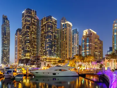 Dubai Harbour, marina in United Arab Emirates — photo 4