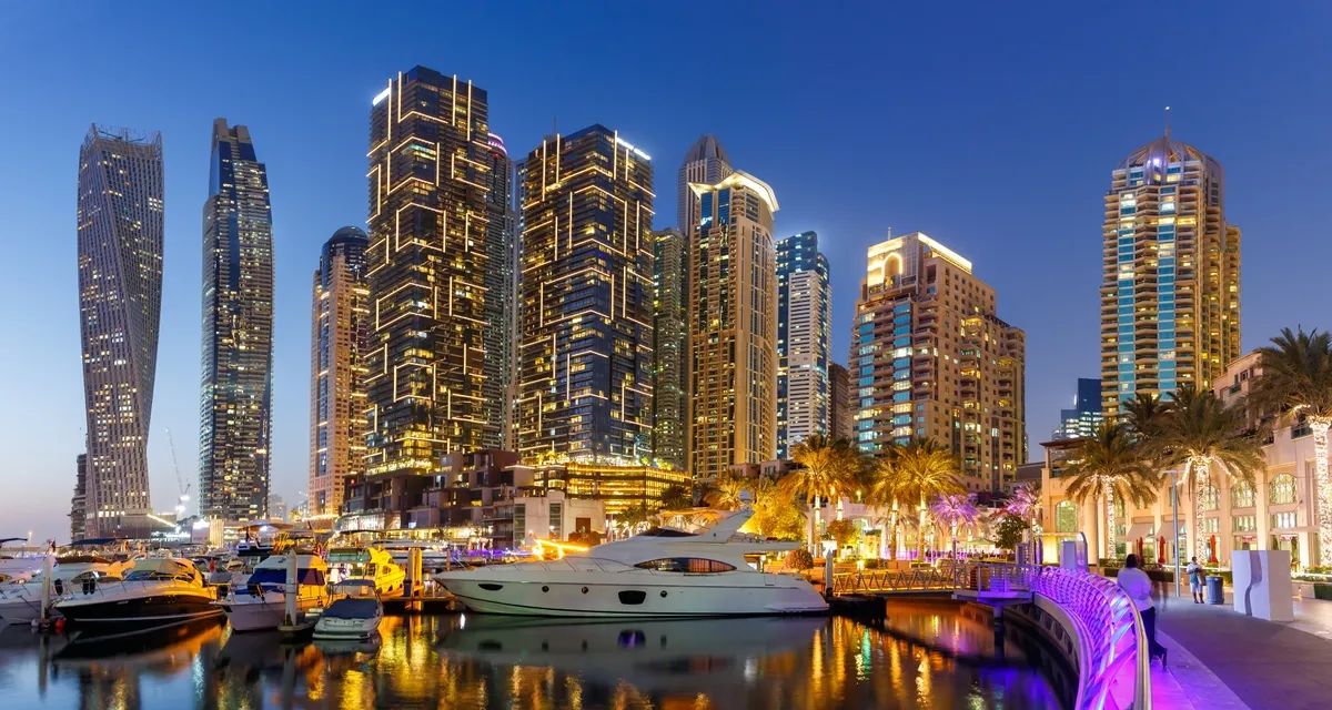 Dubai Harbour, marina in United Arab Emirates — photo 4