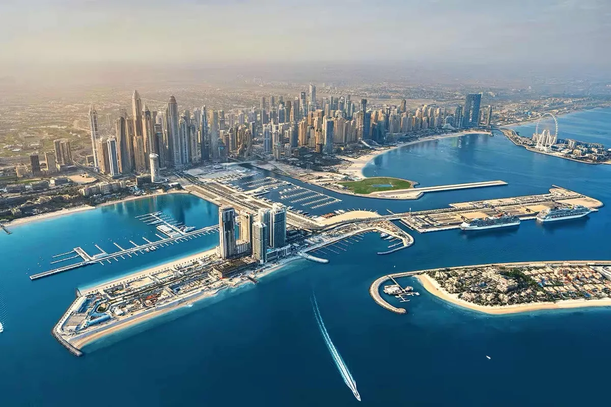 Dubai Harbour, marina in United Arab Emirates — photo 10