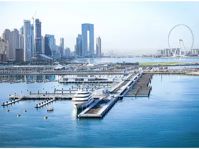 Dubai Harbour, marina in United Arab Emirates — photo 2