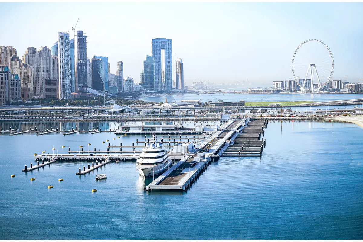 Dubai Harbour, marina in United Arab Emirates — photo 2