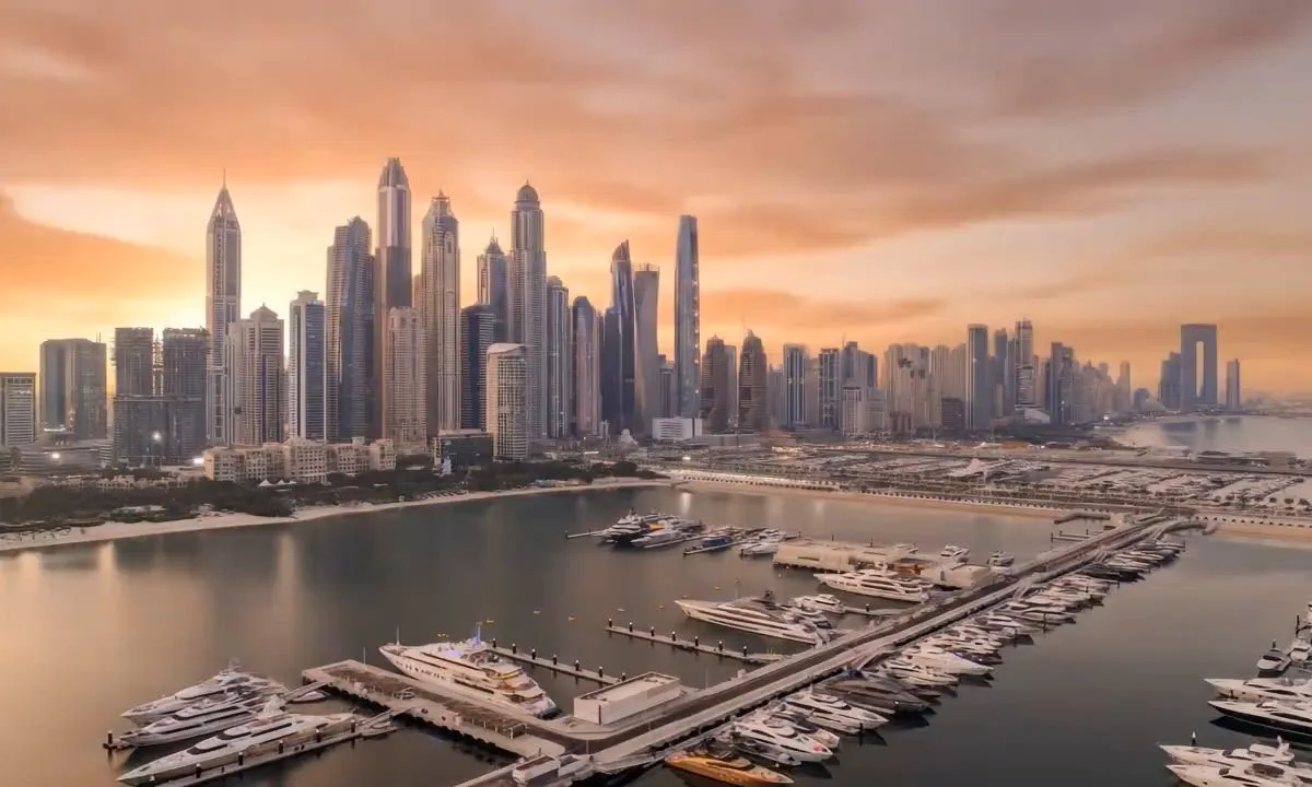 Dubai Harbour, marina in United Arab Emirates — photo 8