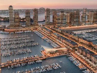 Dubai Harbour, marina in United Arab Emirates — photo 3