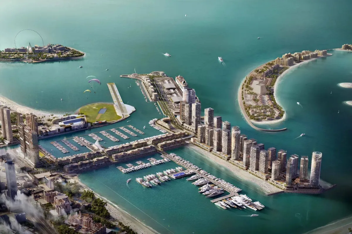 Dubai Harbour, marina in United Arab Emirates — photo 7