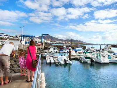 Puerto de Playa Blanca, marina in Yaiza, Spain — photo 3