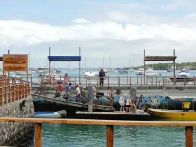 San Cristobal Marina in Parroquia Puerto Baquerizo Moreno, Ecuador