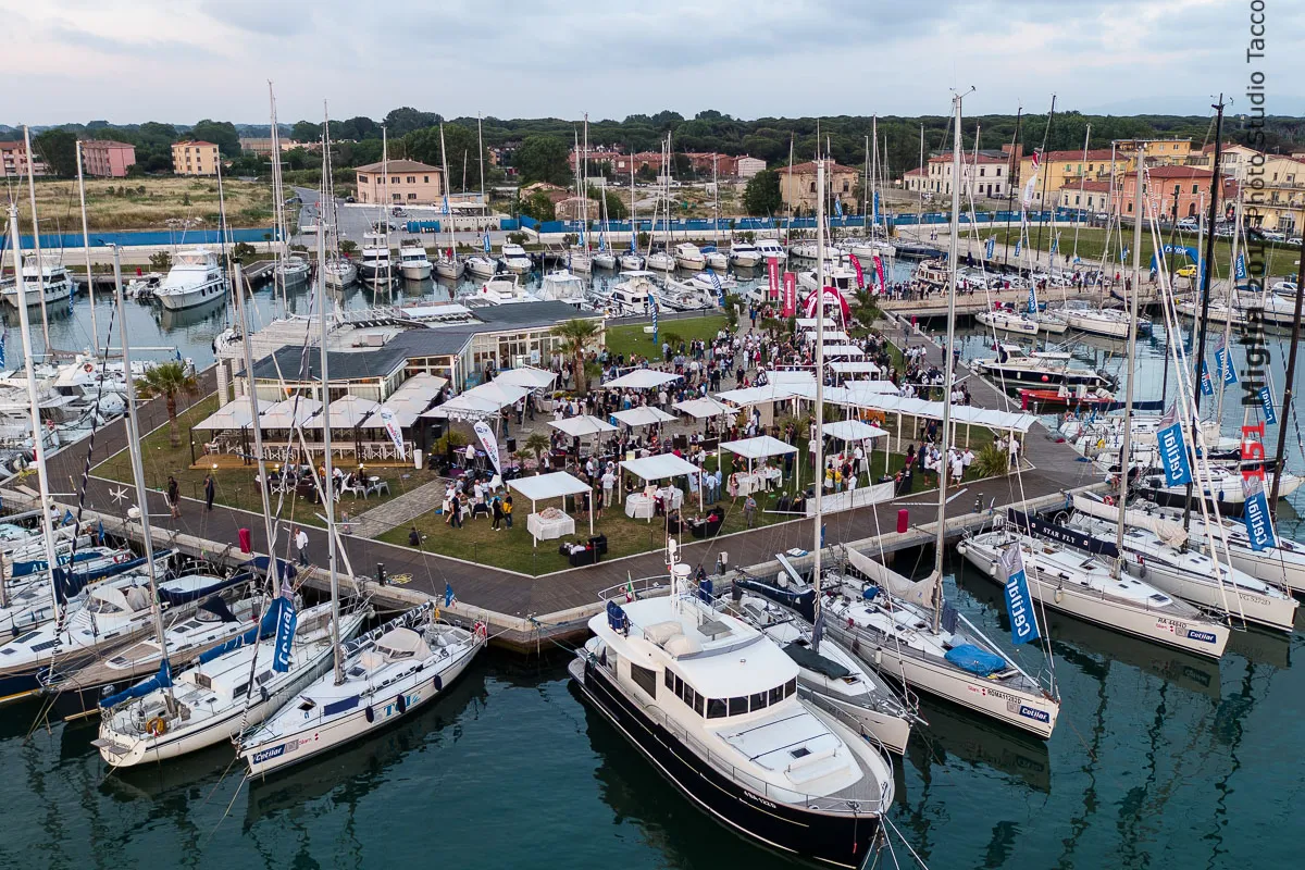 Porto di Pisa, marina in Pisa, Italy