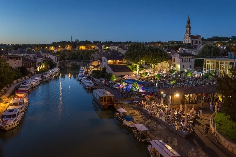 Buzet-sur-Baïse Marina in Buzet-sur-Baïse, France