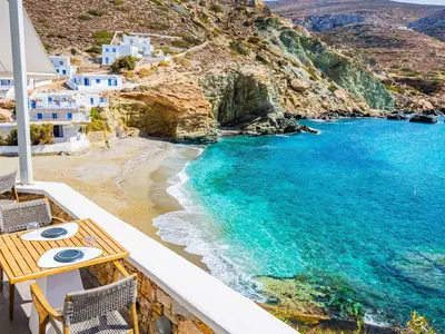 Folegandros port, marina in Greece — photo 5