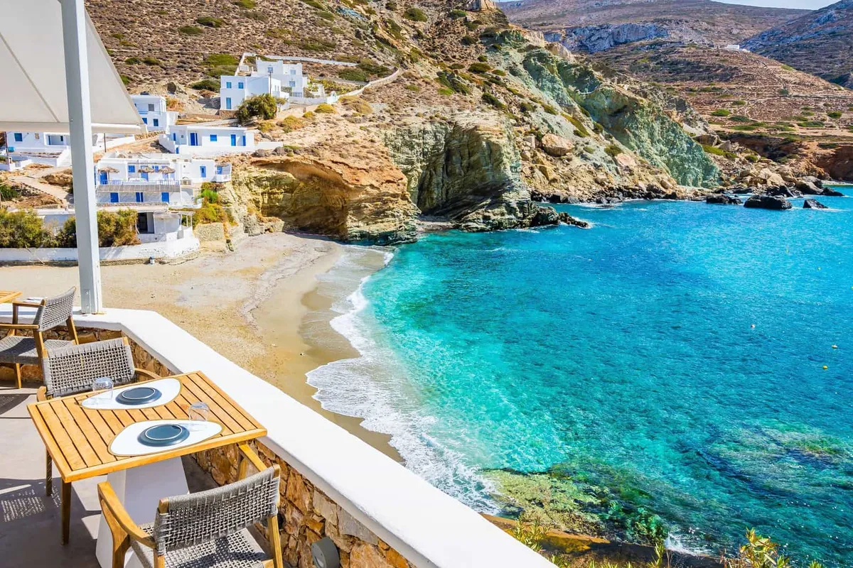 Folegandros port, marina in Greece — photo 5