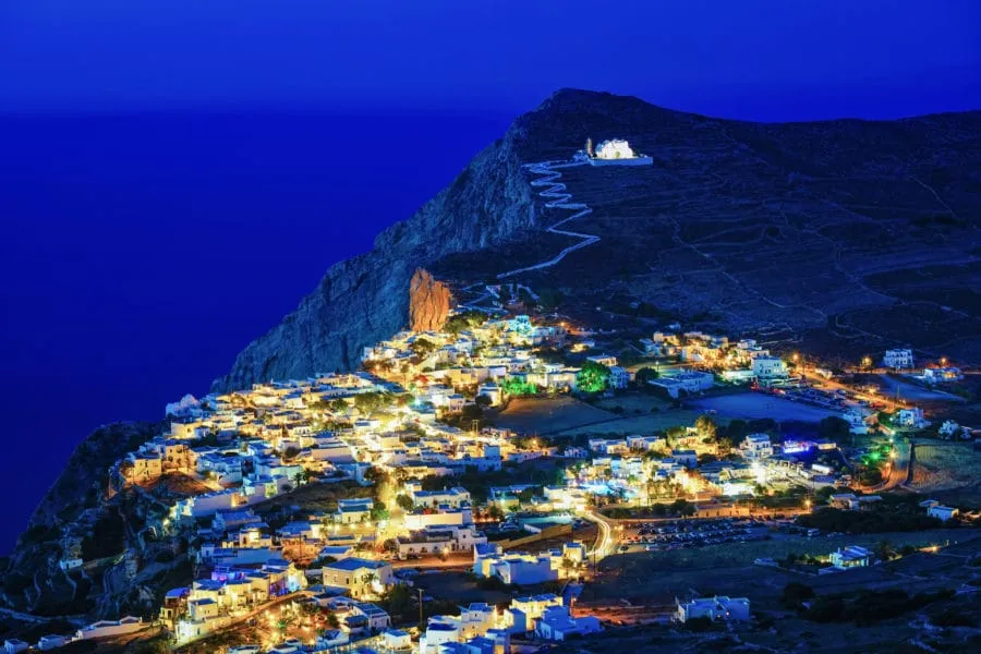 Folegandros port, marina in Greece — photo 6