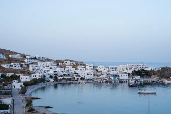 Folegandros port, marina in Greece — photo 2