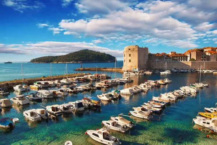 Port Dubrovnik, marina in Dubrovnik, Croatia