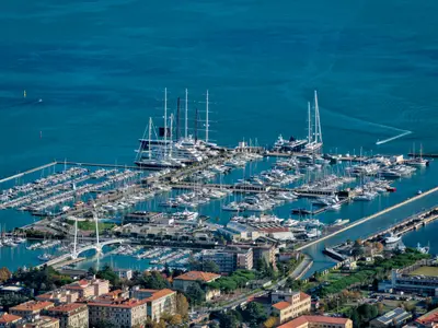 Porto Mirabello, marina in La Spezia, Italy — photo 2